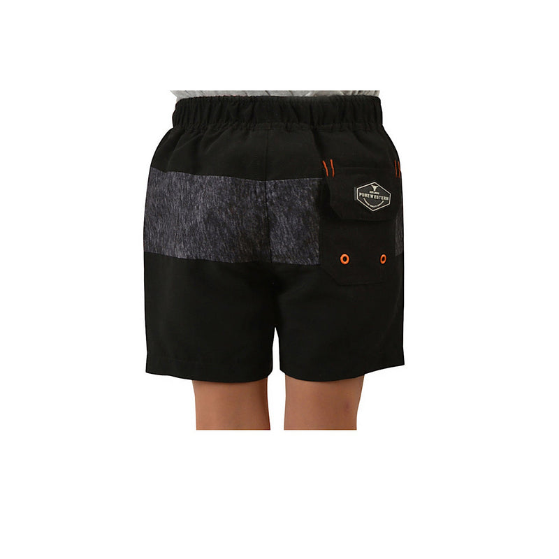 Pure Western Boys Louis Boardshort Black