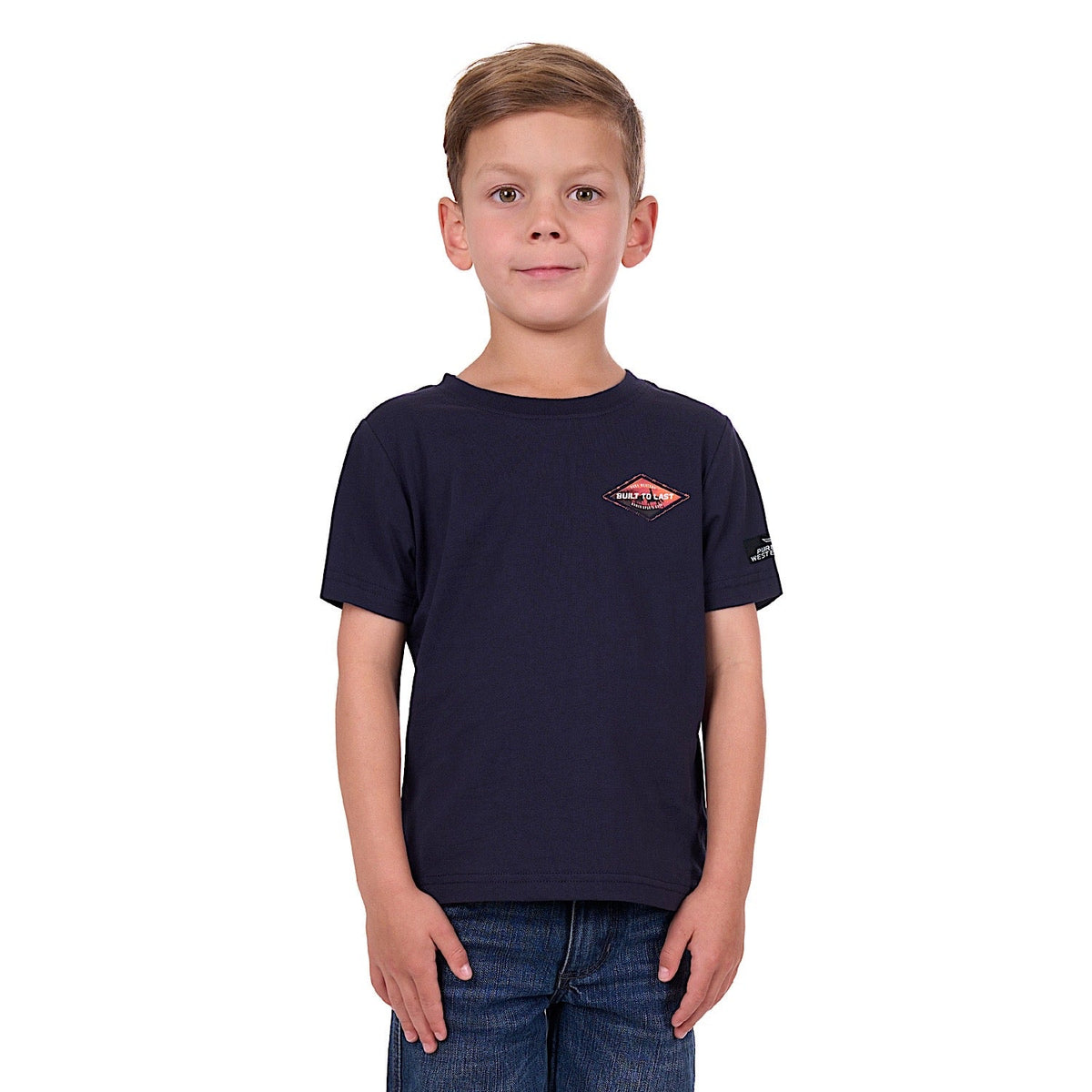 Pure Western Boy’s Neil Tee Navy