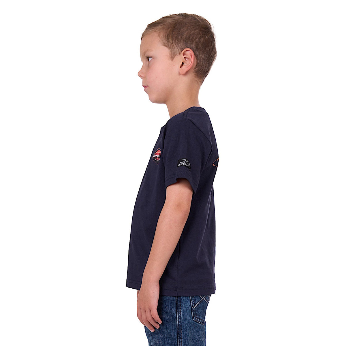 Pure Western Boy’s Neil Tee Navy
