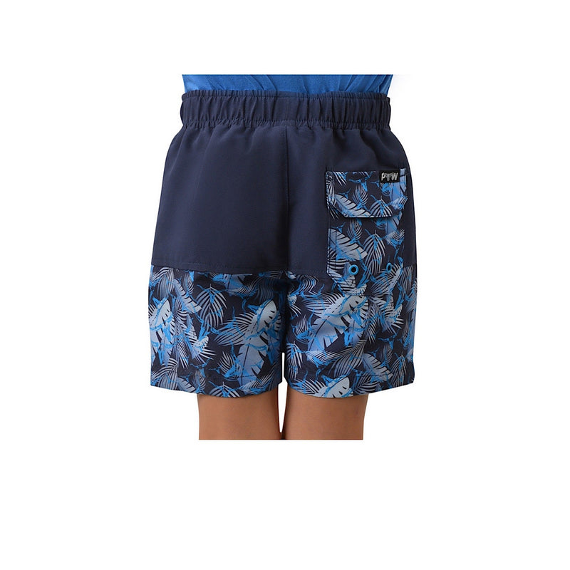 Pure Western Boys Robertson Boardshort Navy
