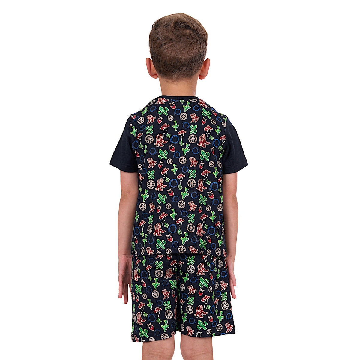 Pure Western Boy’s Wild West Pjs Navy