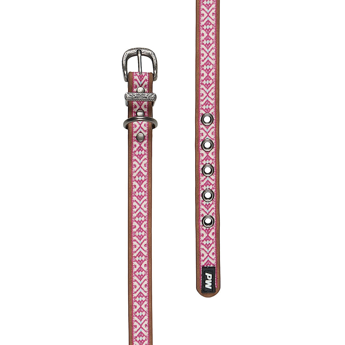 Pure Western Cosmo Dog Collar - Pink