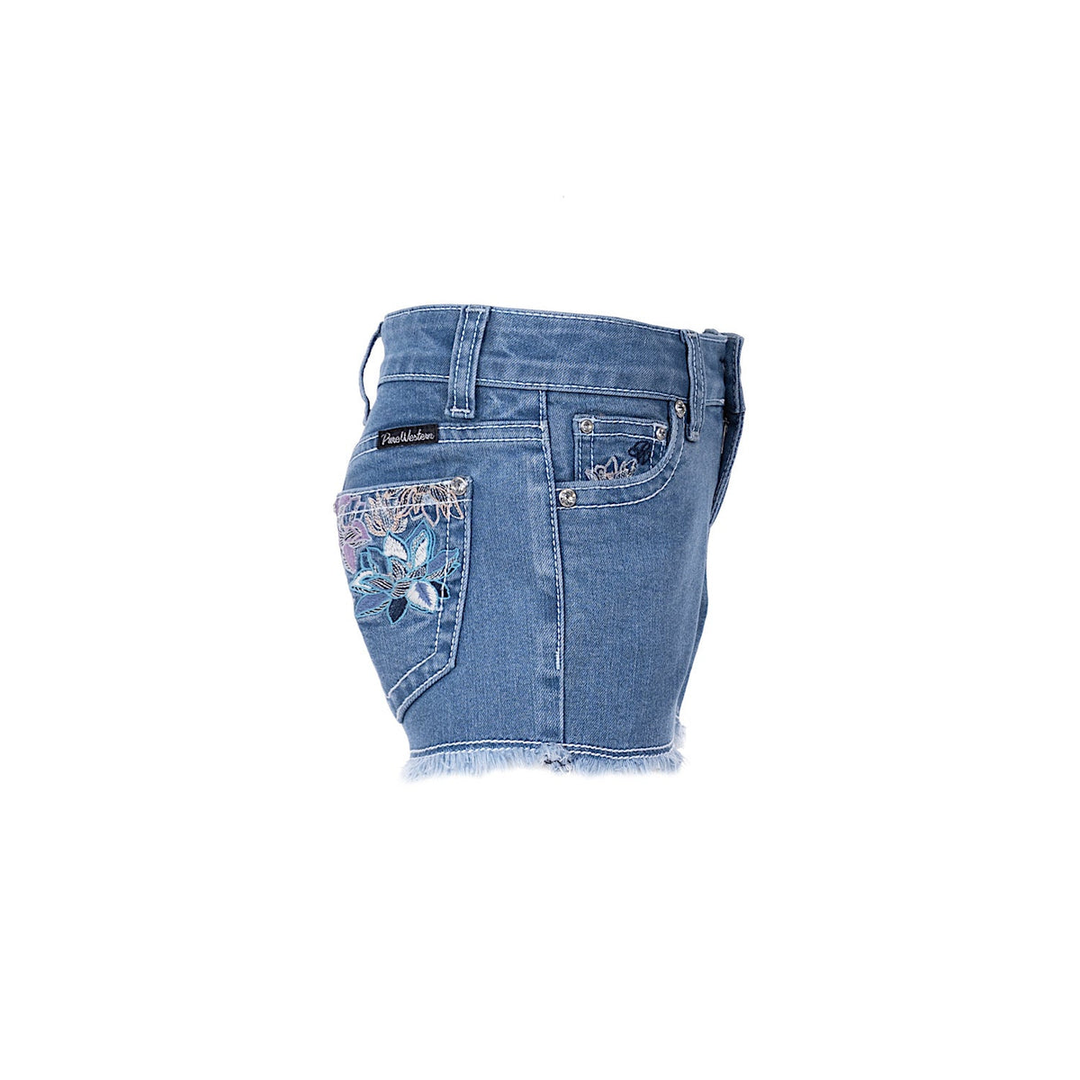 Pure Western Girl’s Audrey Short-Faded Blue