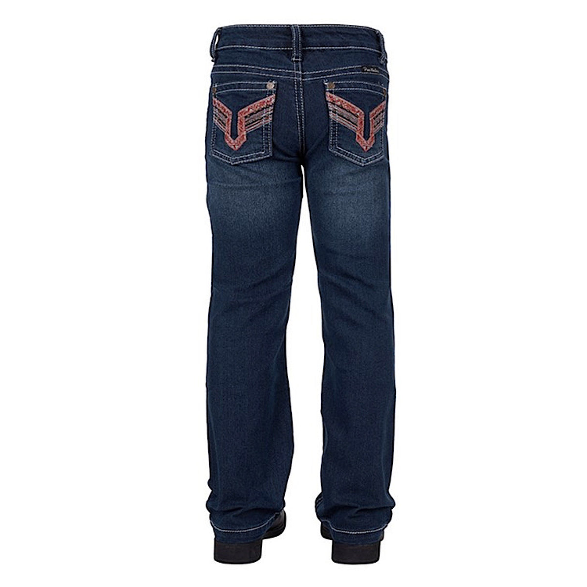 Pure Western Girls Aztec Bootcut Jean - Darkest Night