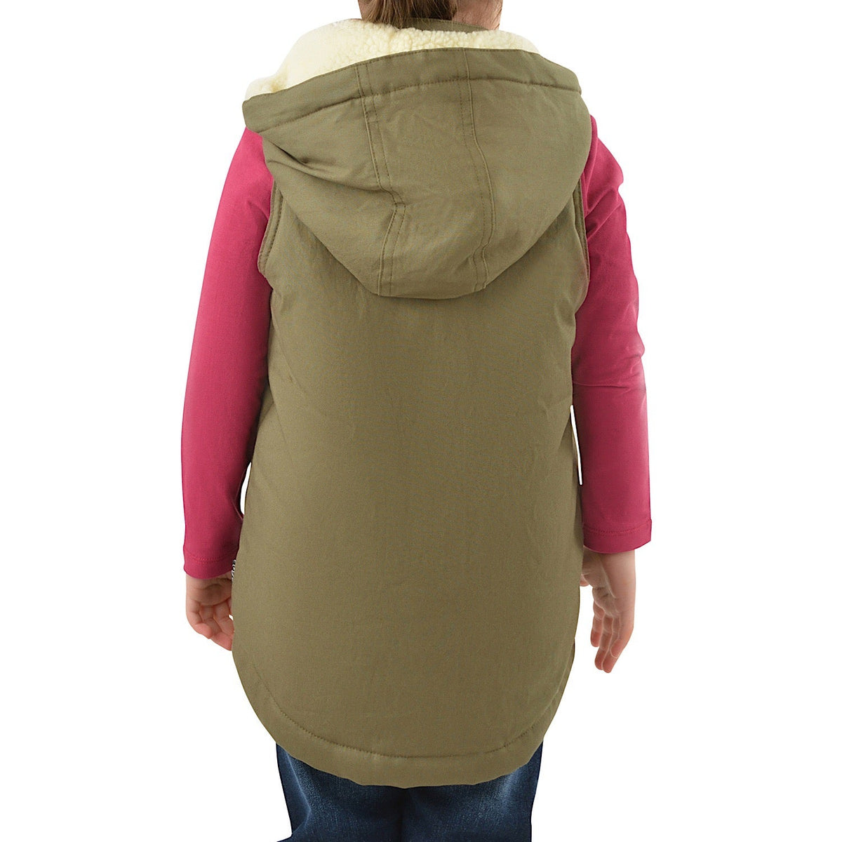 Pure Western Girl’s Bailey Vest - Forest