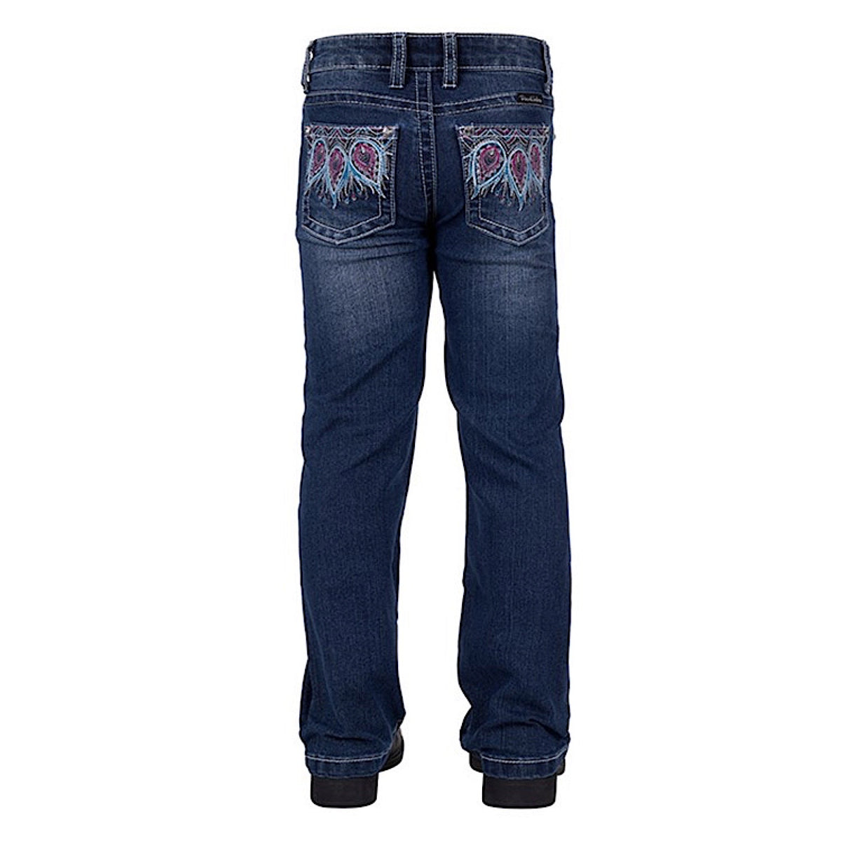 Pure Western Girls Belle Boot Cut Jean - Morning Sky