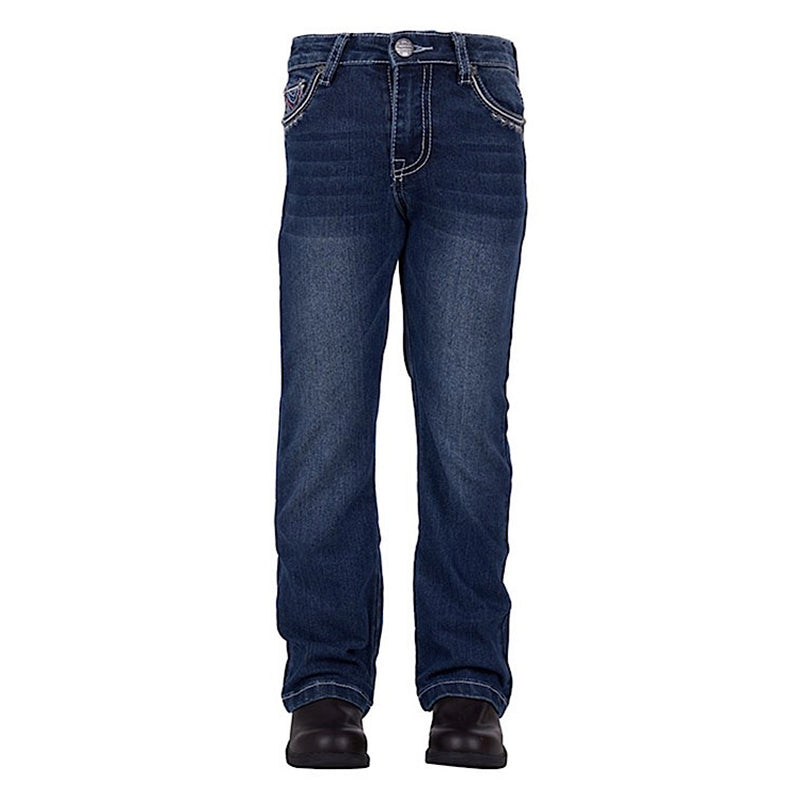 Pure Western Girls Belle Boot Cut Jean - Morning Sky