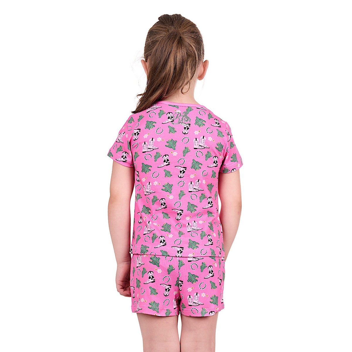Pure Western Girl’s Cactus Pyjamas Pink