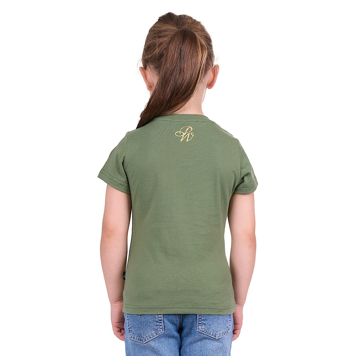 Pure Western Girl’s Camilla Tee Green