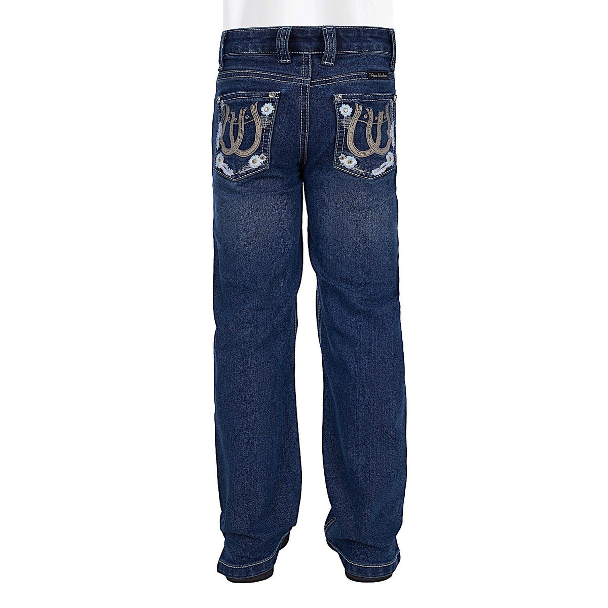 Pure Western Girl’s Louisa Straight Leg Jean - Indigo