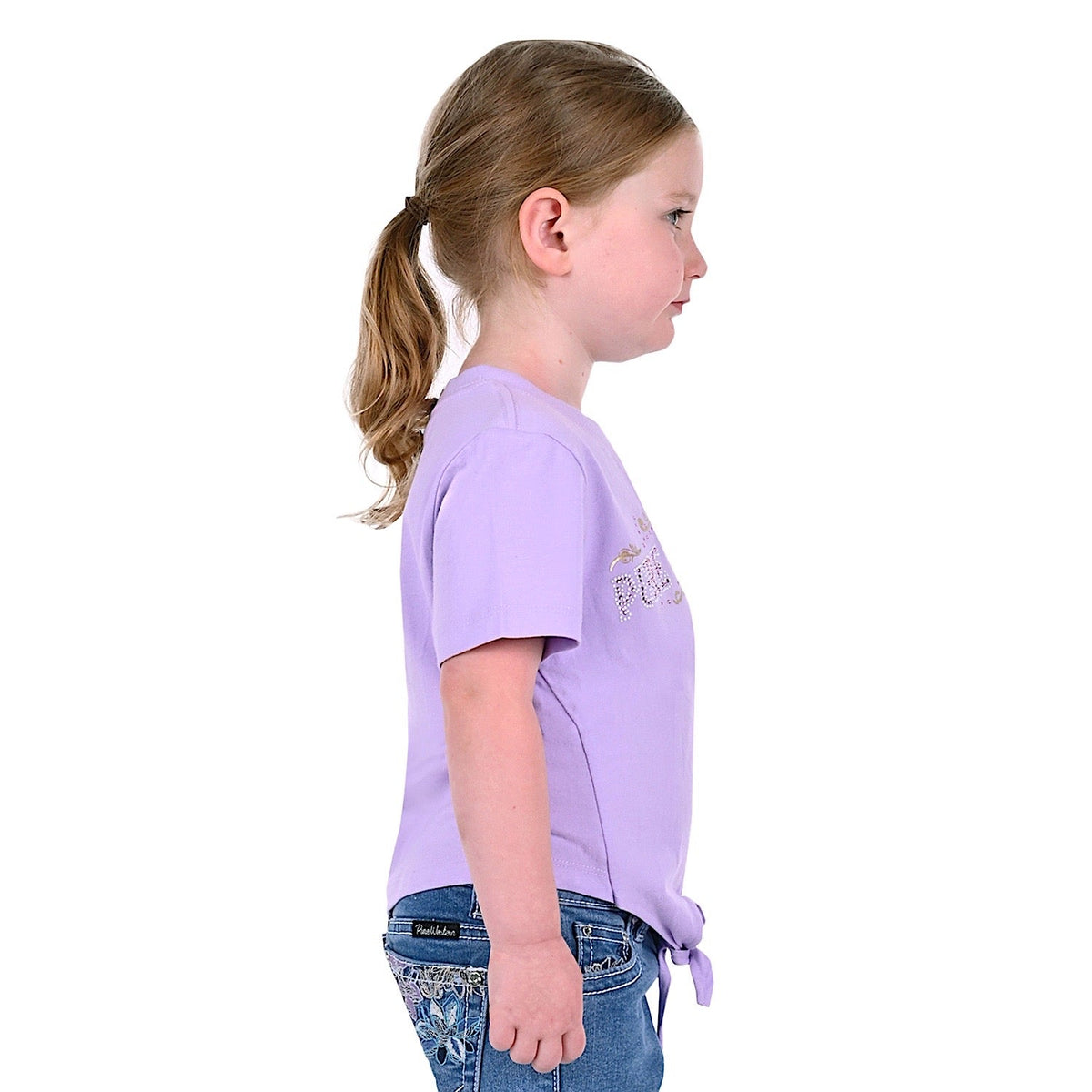 Pure Western Girls Mae Tee-Lilac