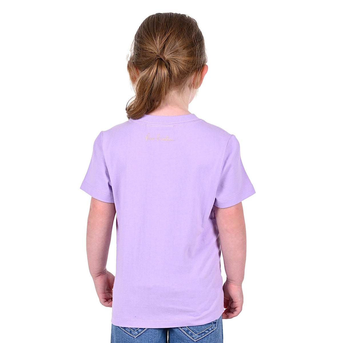 Pure Western Girls Mae Tee-Lilac
