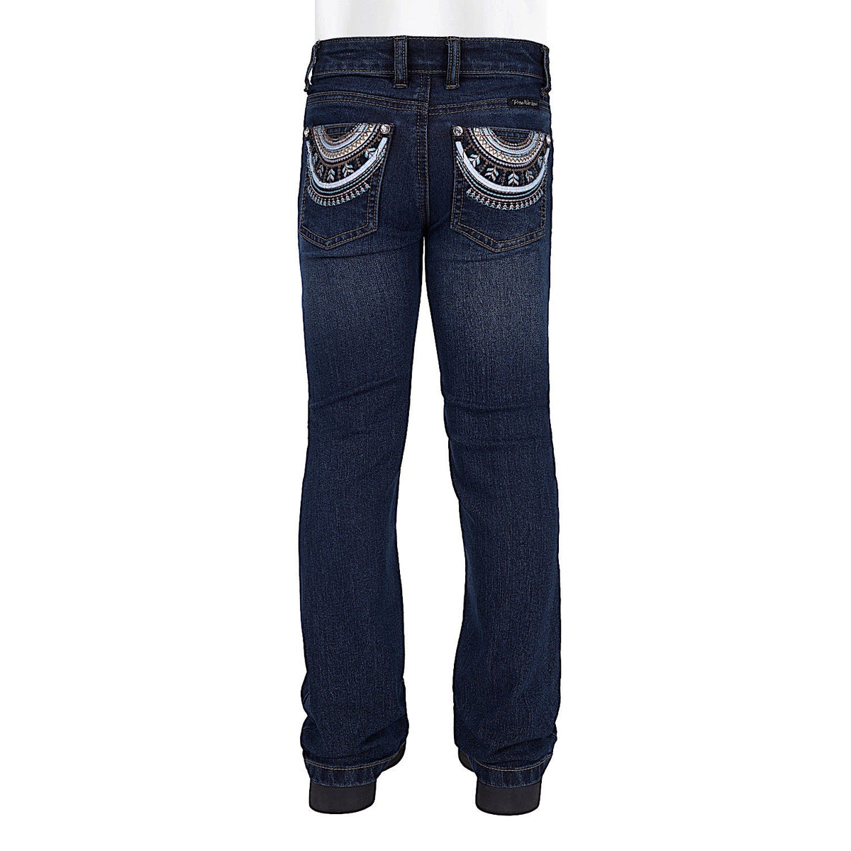 Pure Western Girl’s Pat Boot Cut Jean - Evening Sky