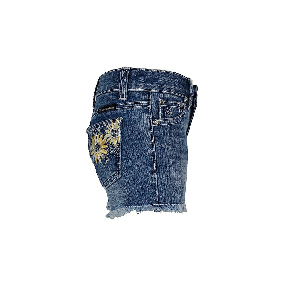 Pure Western Girl’s Peyton Short Retro Blue