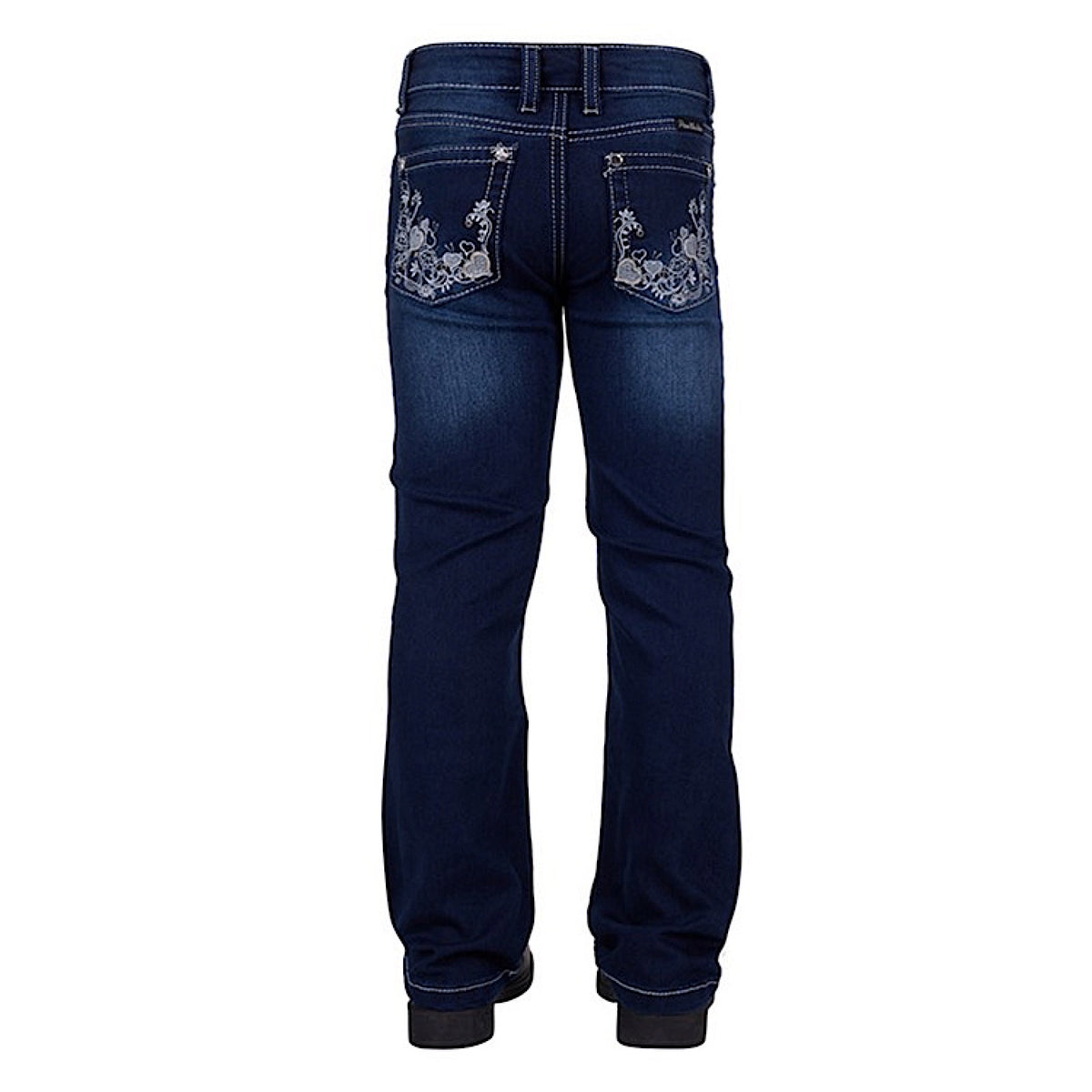 Pure Western Girls Rosie Boot Cut Jean - Dark Night