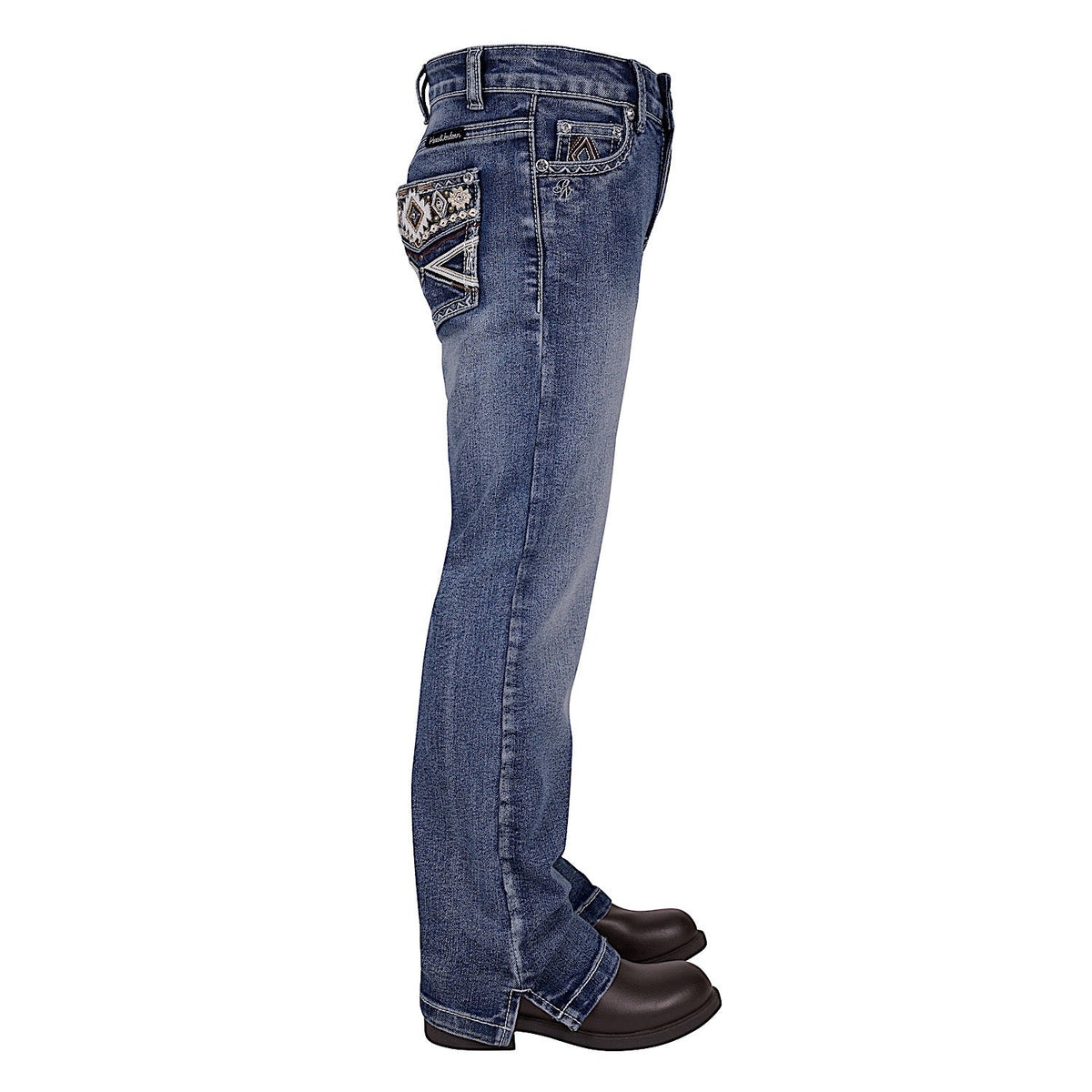 Pure Western Girl’s Rue Straight Leg Jean - Moonshine