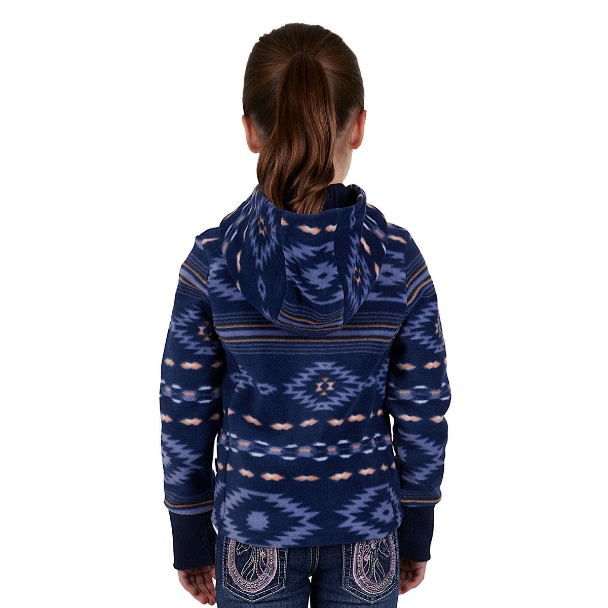 Pure Western Girls Tegan Zip Through Hoodie Multi