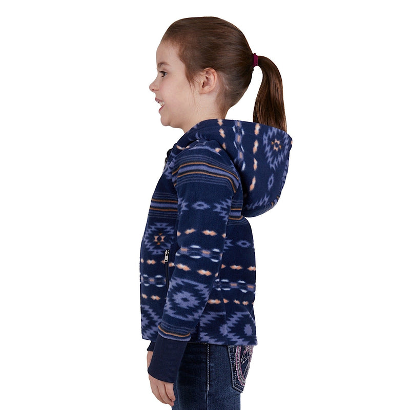 Pure Western Girls Tegan Zip Through Hoodie Multi