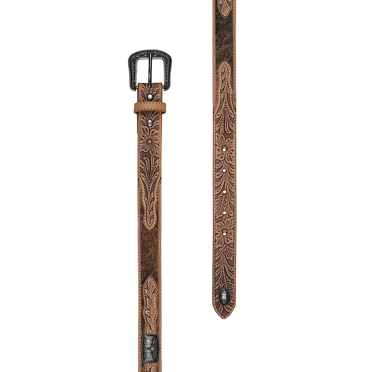 Pure Western Kid’s Andre Belt - Light Tan
