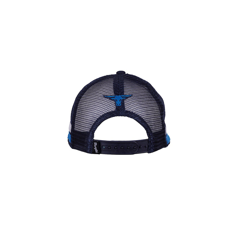 Pure Western Kids Brock Trucker Cap Navy/Charcoal Marle