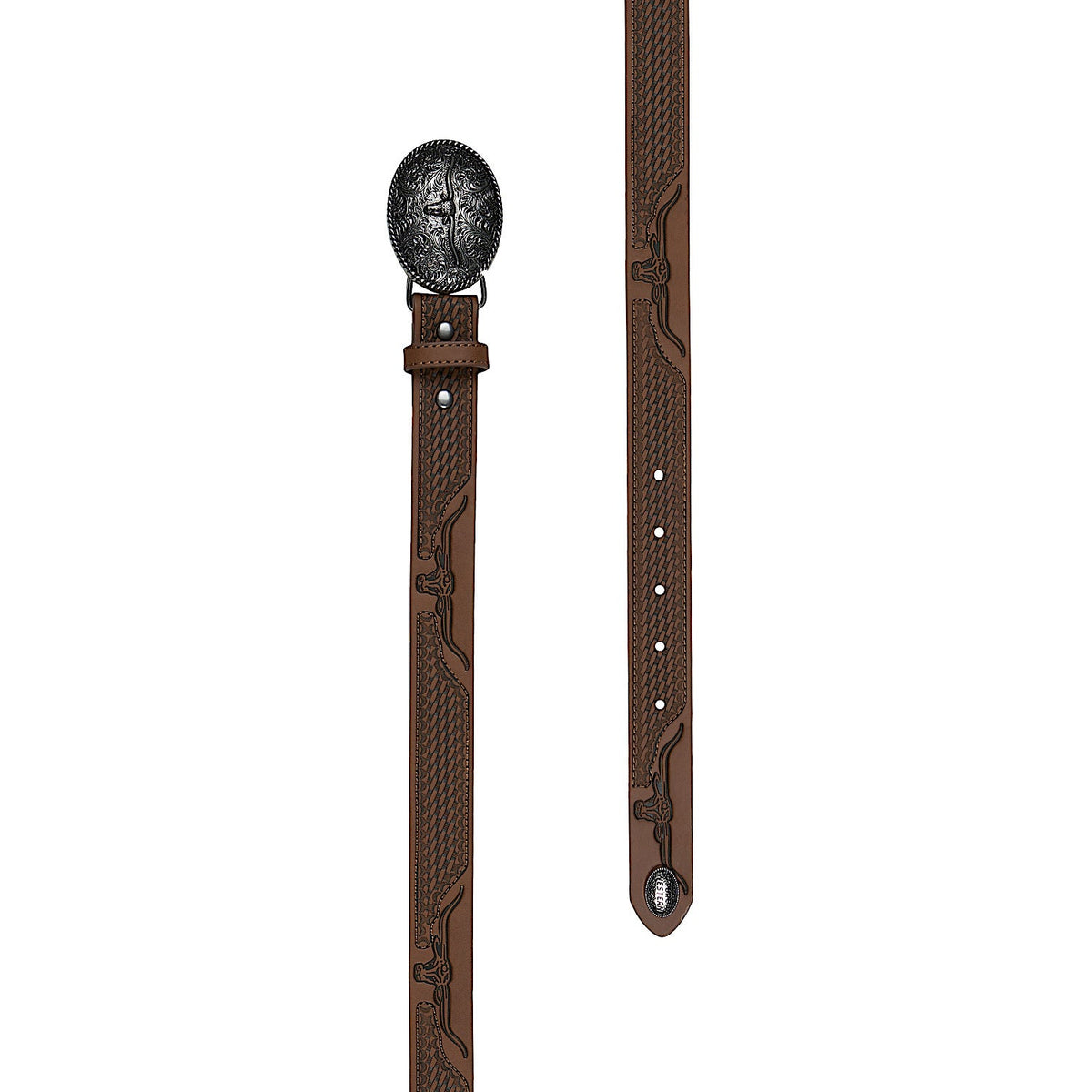 Pure Western Kid’s Colson Belt - Tan