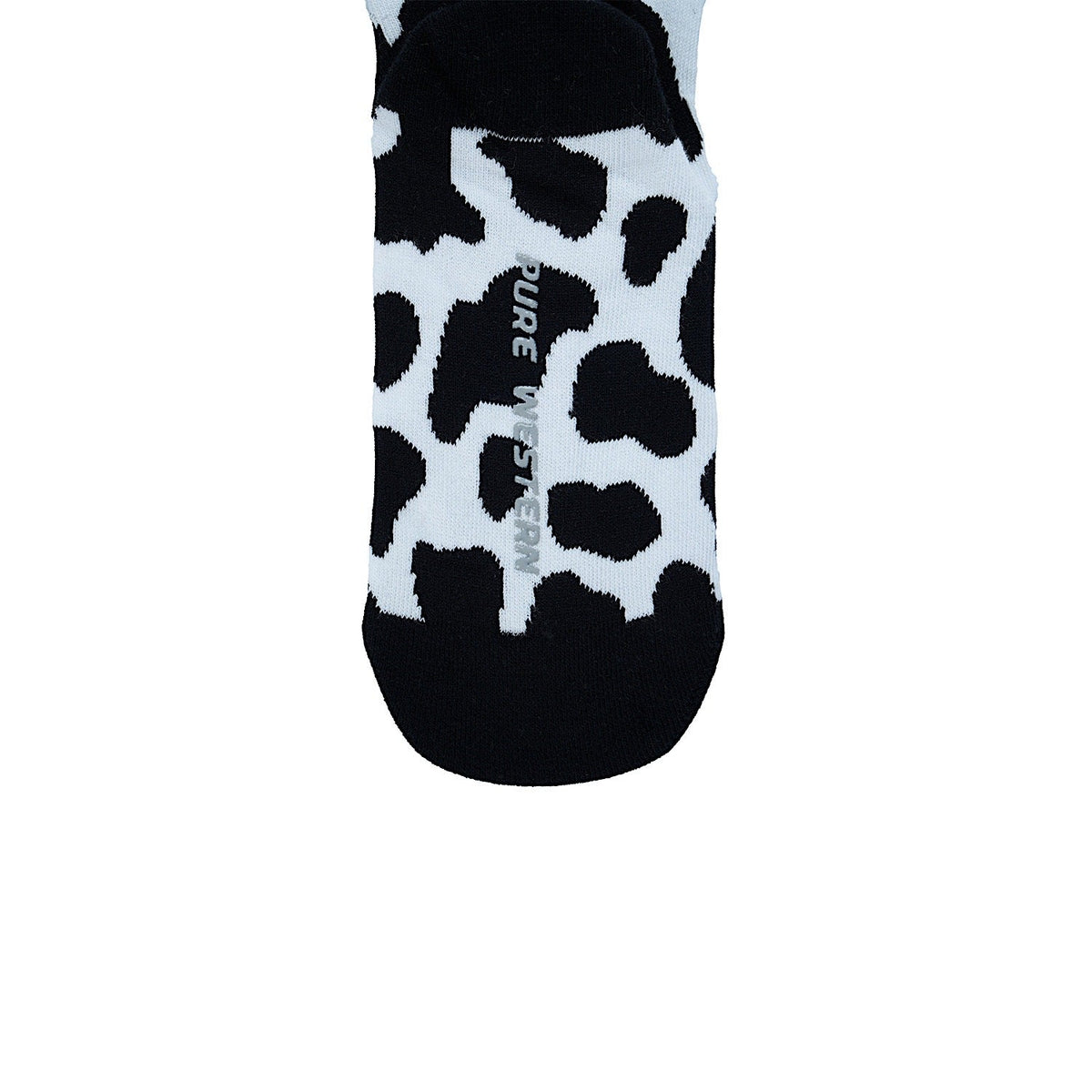 Pure Western Kid’s Crew Socks (Twin Pack) - Black/Tan