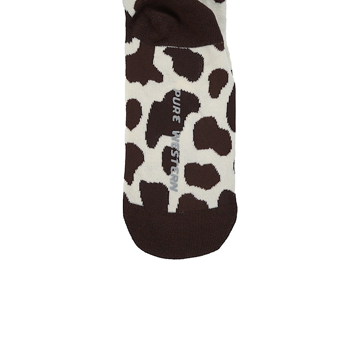 Pure Western Kid’s Crew Socks (Twin Pack) - Black/Tan