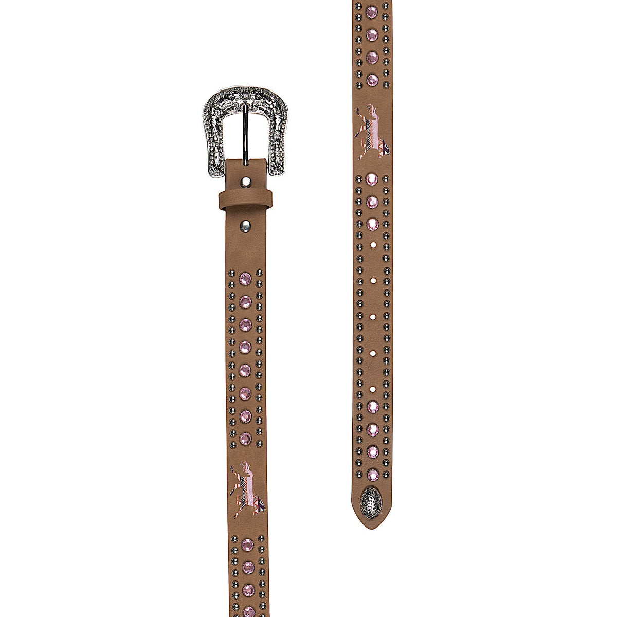 Pure Western Kids Dimity Belt - Light Tan