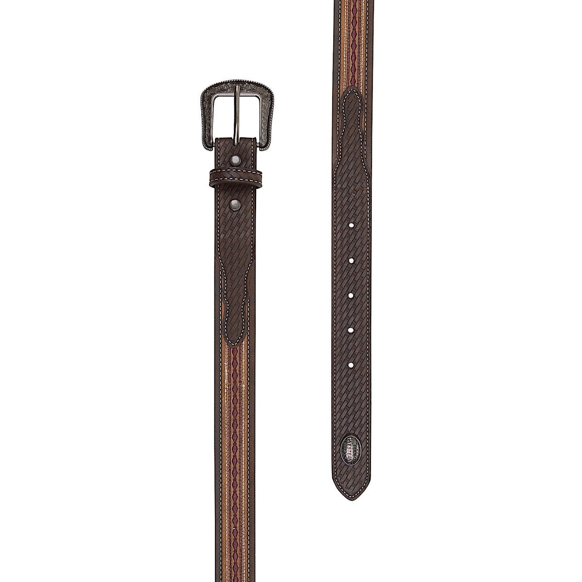 Pure Western Kid’s Oscar Belt - Chocolate/Tan