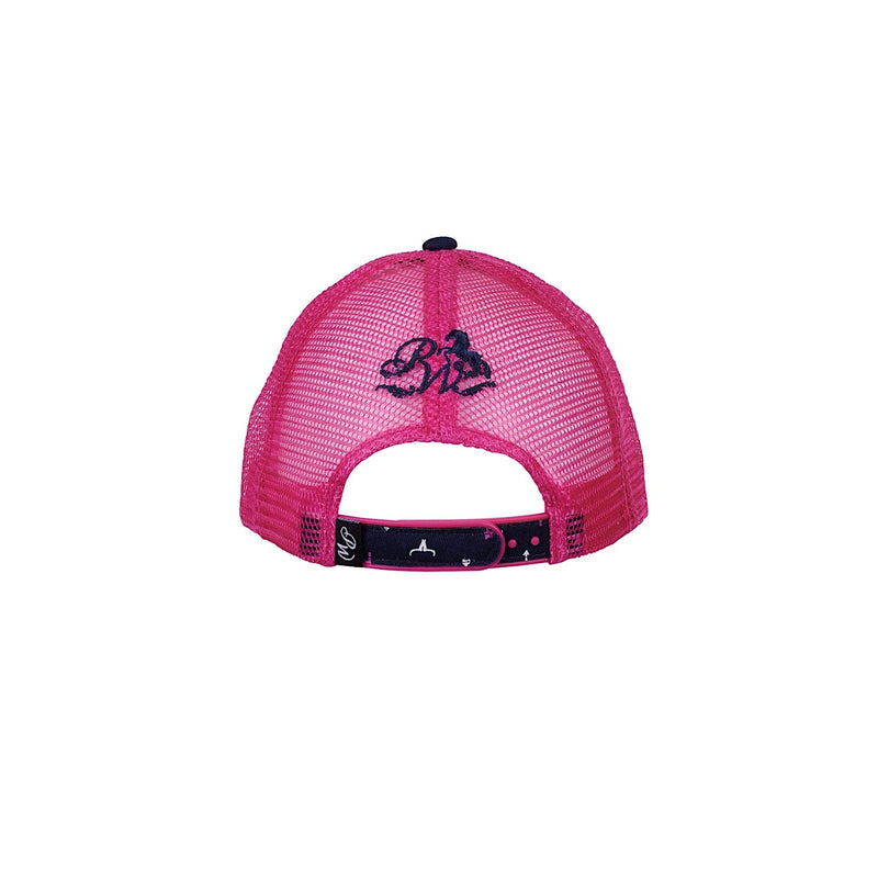 Pure Western Kids Sybil Trucker Cap Pink/Navy