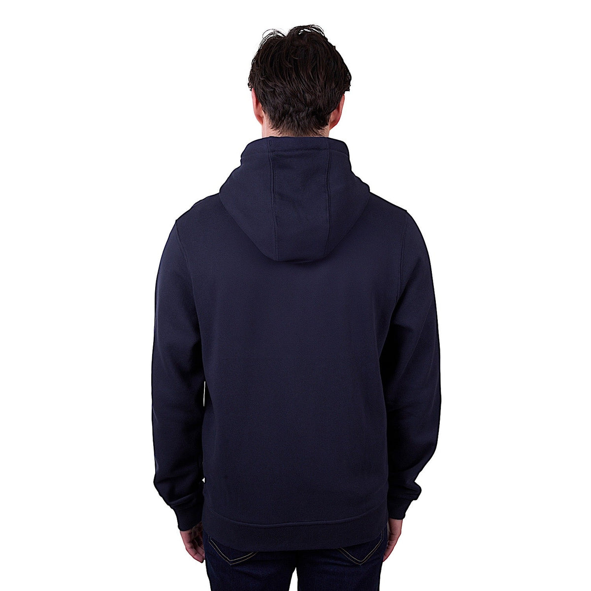 Pure Western Men’s Carl Zip Through Hoodie - Navy