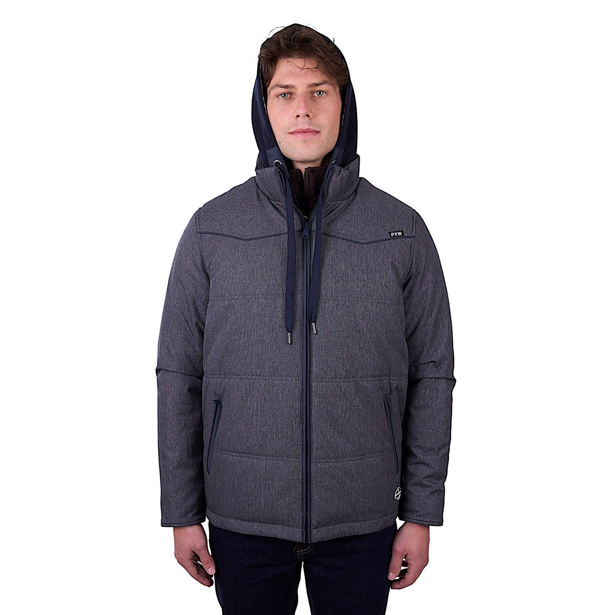 Pure Western Men’s Chad Jacket - Navy