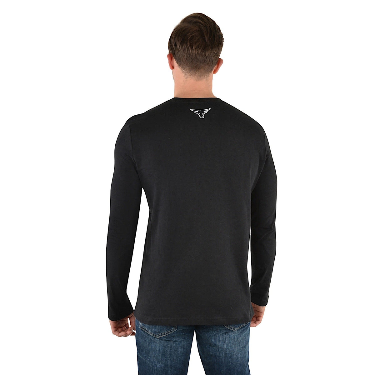 Pure Western Men’s Kempton Long Sleeve Tee -Black