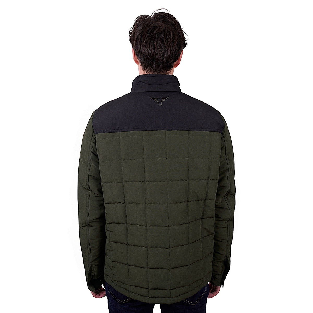 Pure Western Men’s Ralph Jacket - Green/Black