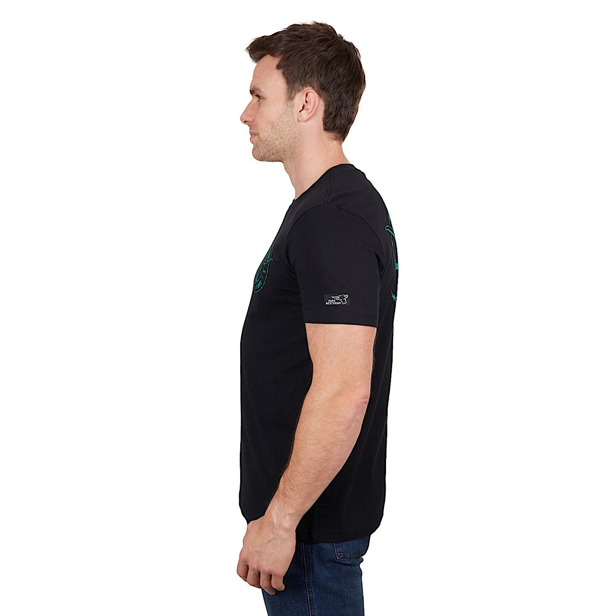 Pure Western Men’s Walker Tee Black