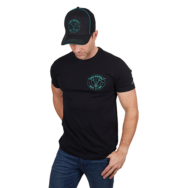 Pure Western Men’s Walker Tee Black