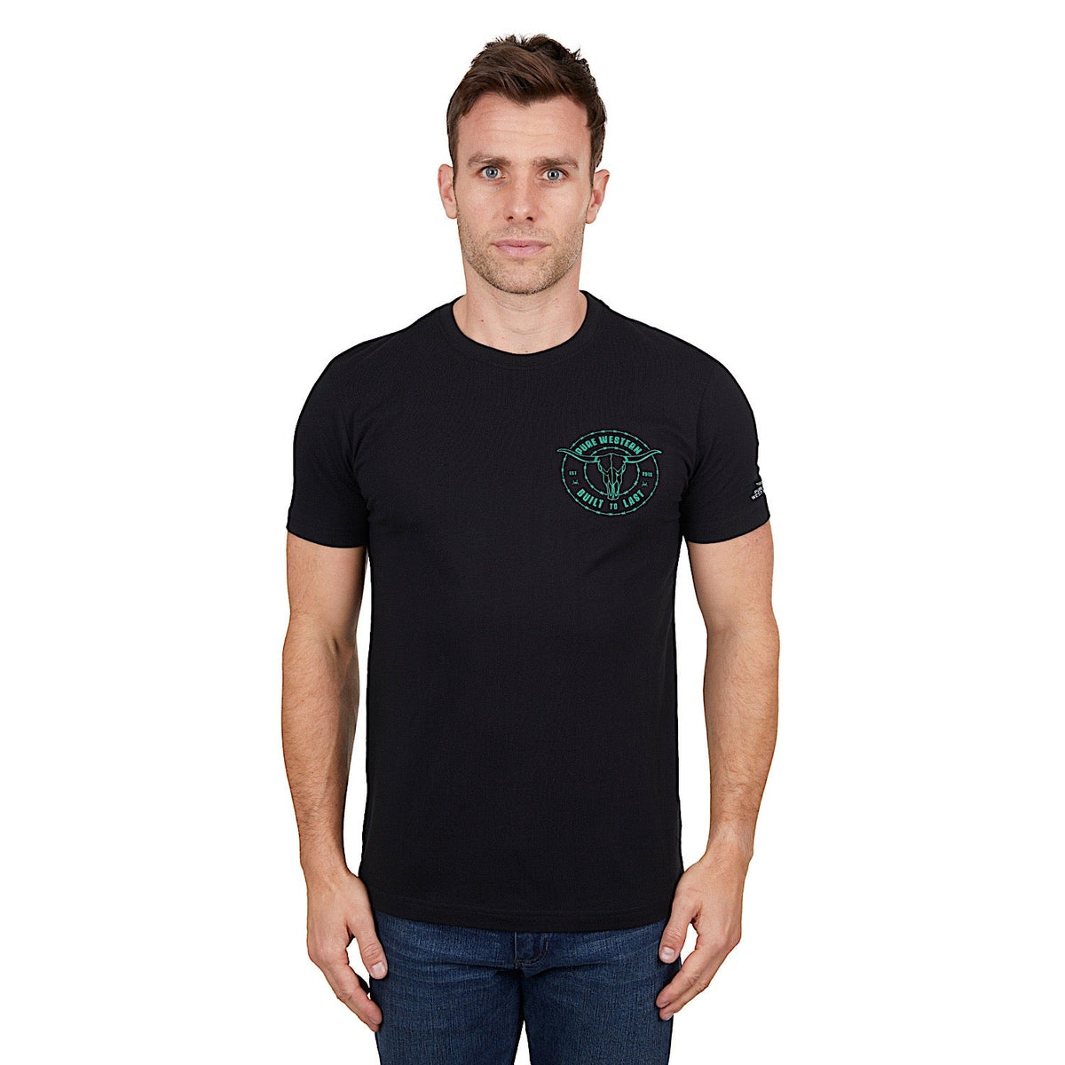 Pure Western Men’s Walker Tee Black