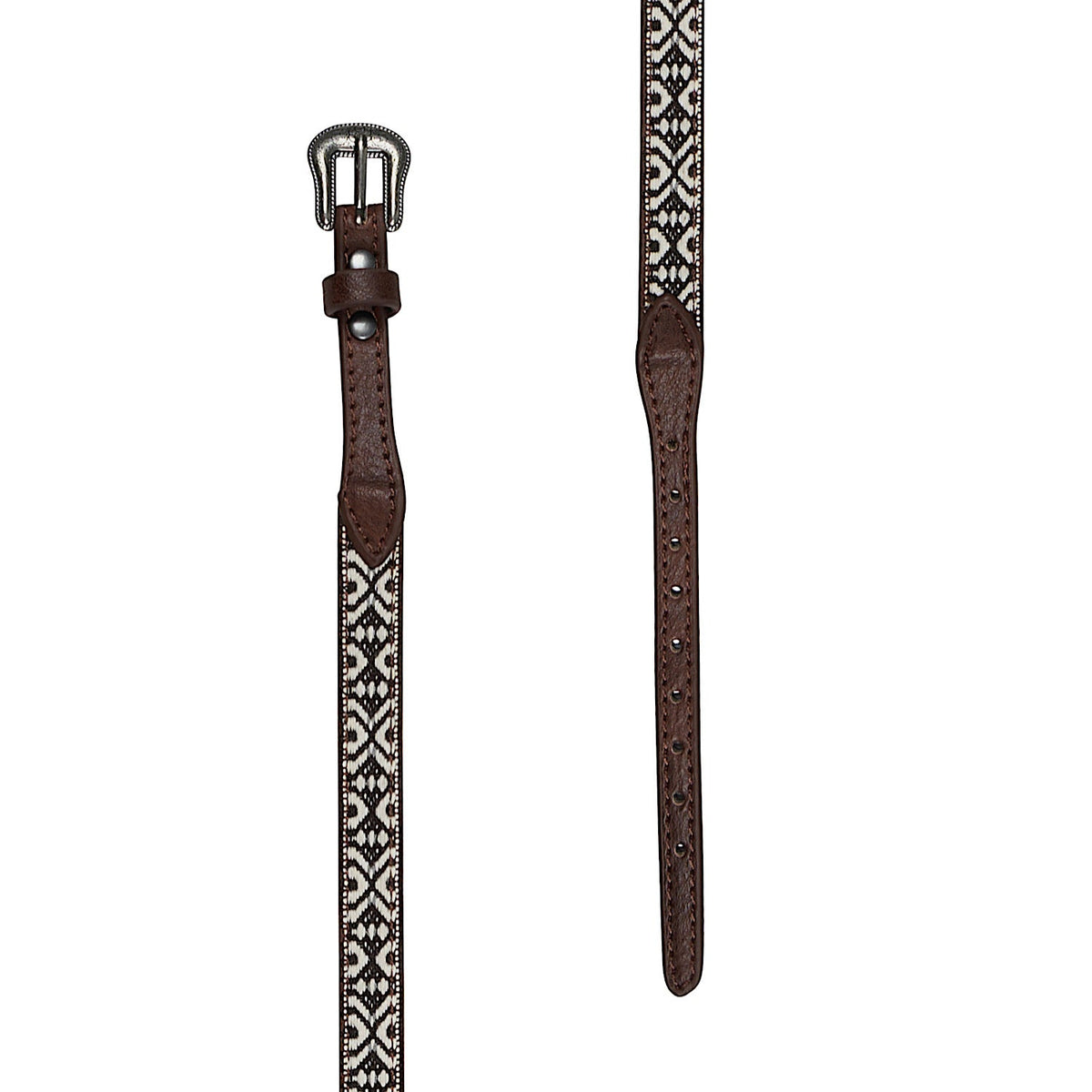 Pure Western Reid Hat Band - Dark Tan
