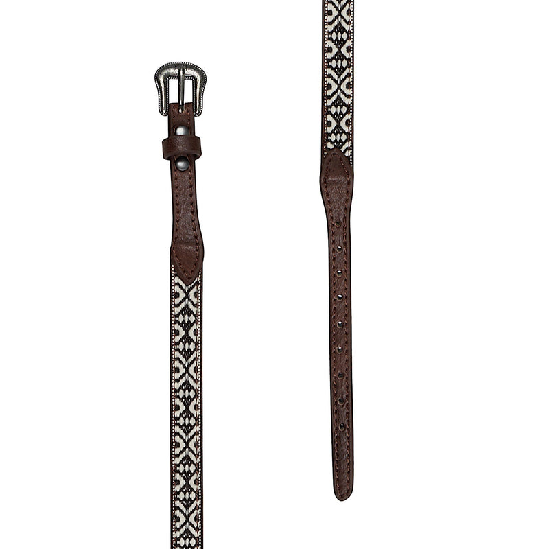 Pure Western Reid Hat Band - Dark Tan