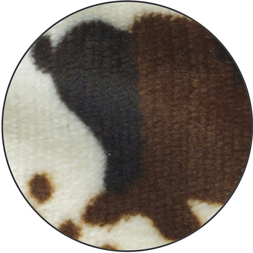Pure Western Snuggle Rug Cow Pattern PCP1910SNU