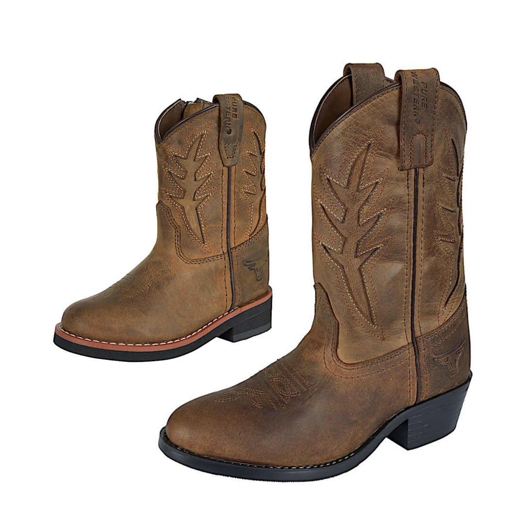 Pure Western Toddler and Children’s Jolene Boot - Tan