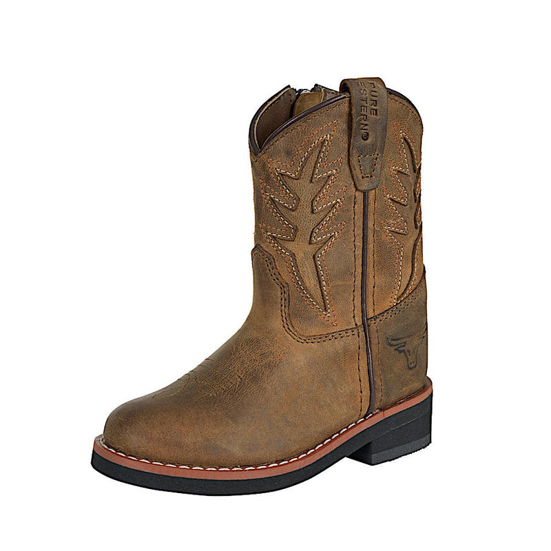 Pure Western Toddler and Children’s Jolene Boot - Tan