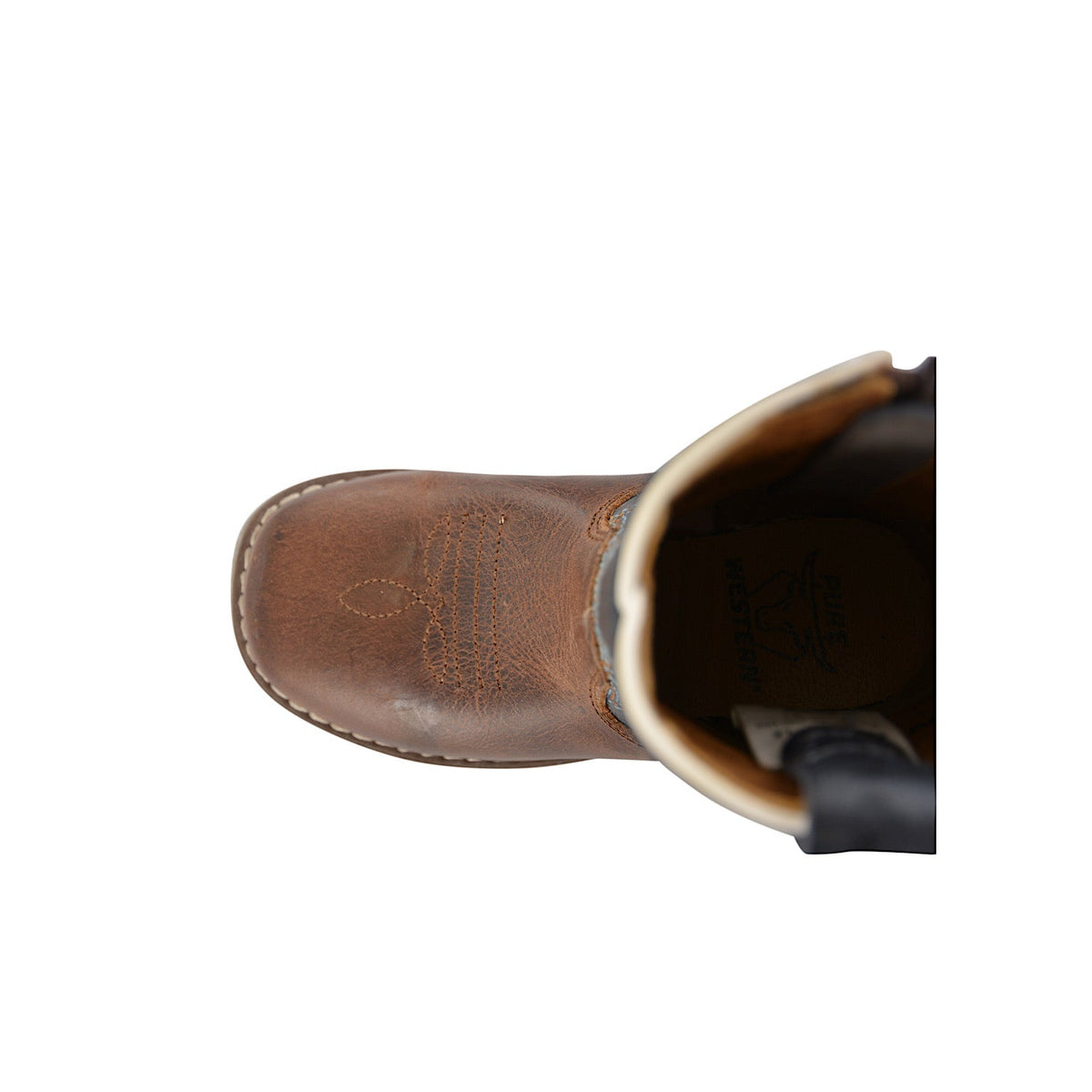 Pure Western TODDLER Nash Boot Dark Brown/Navy
