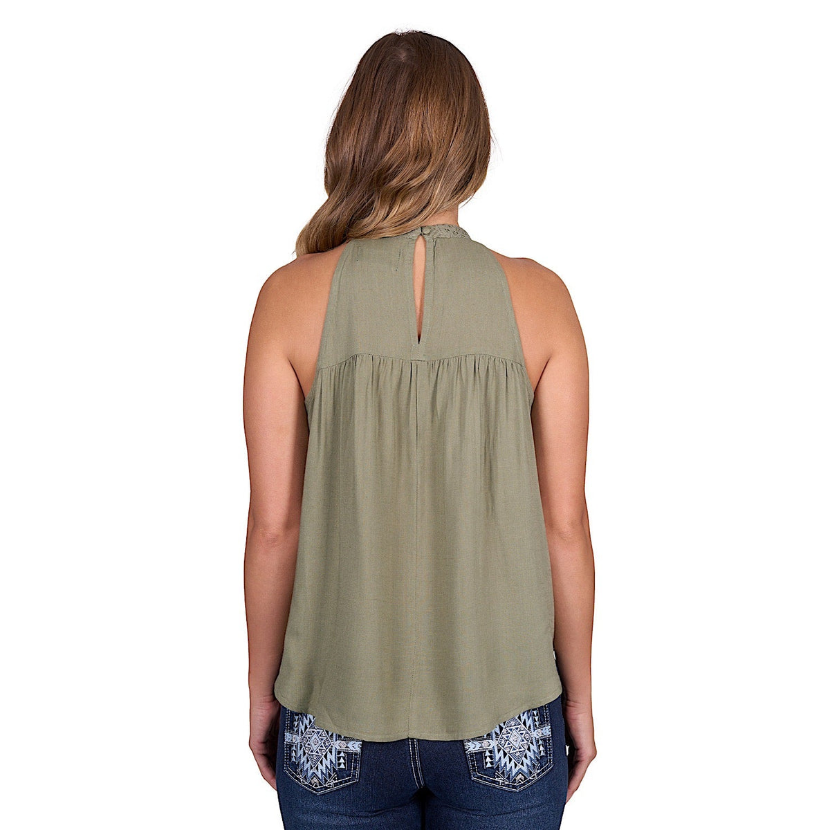 Pure Western Women’s Abigail Blouse - Moss