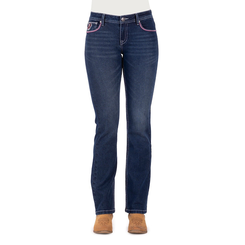 Pure Western Women’s Adeline Boot Cut Jean-Evening Sky