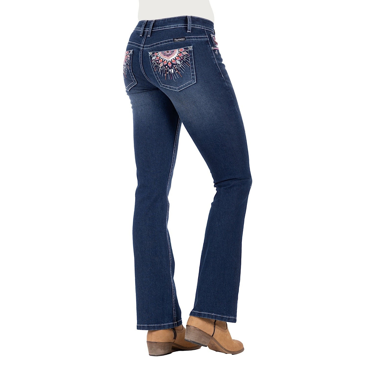 Pure Western Women’s Adeline Boot Cut Jean-Evening Sky