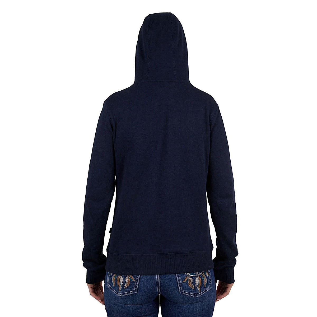 Pure Western Women’s Brandy Pullover Hoodie Navy