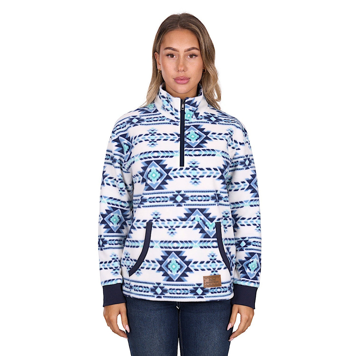 Pure Western Women’s Briana 1/4 Zip Pullover - Multi