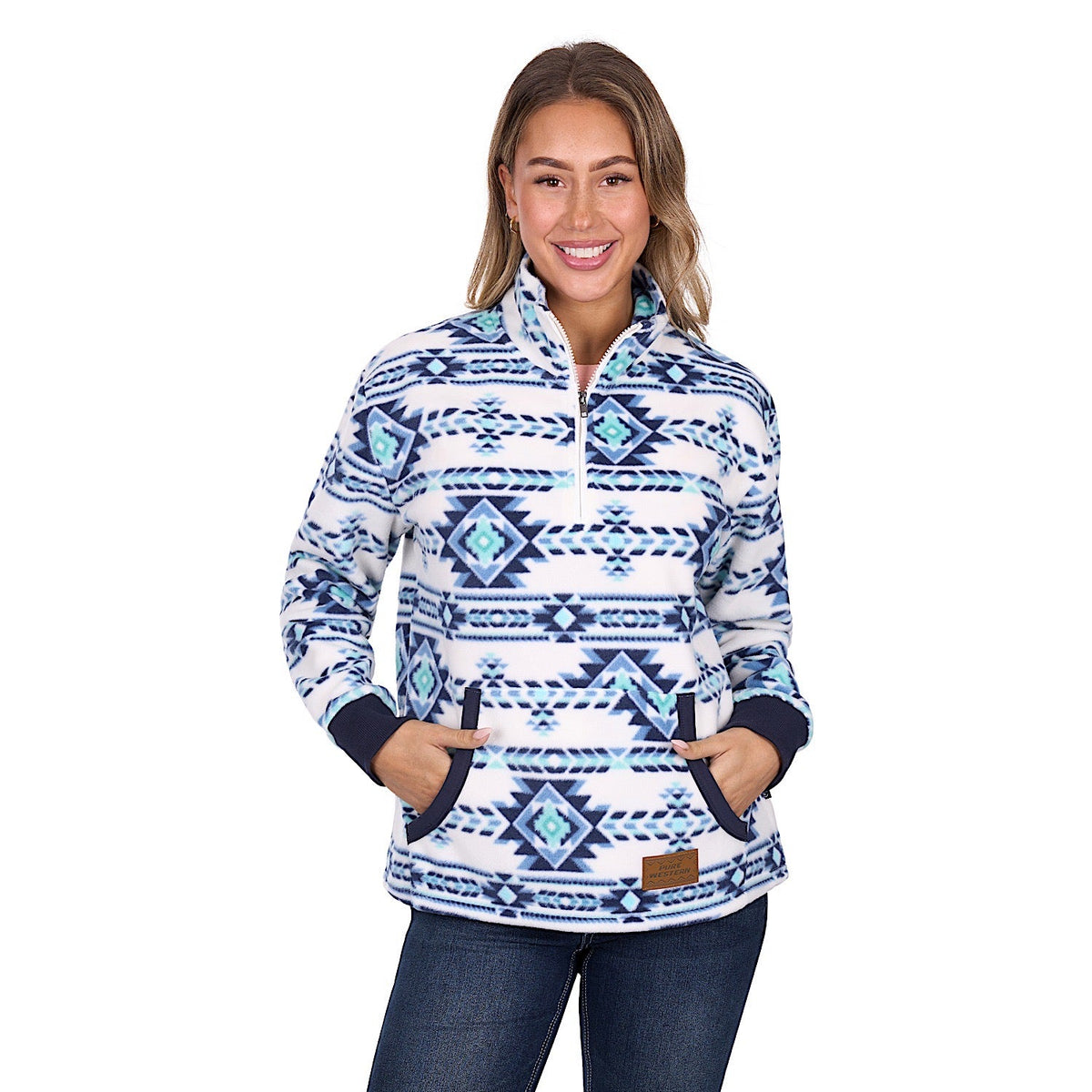 Pure Western Women’s Briana 1/4 Zip Pullover - Multi