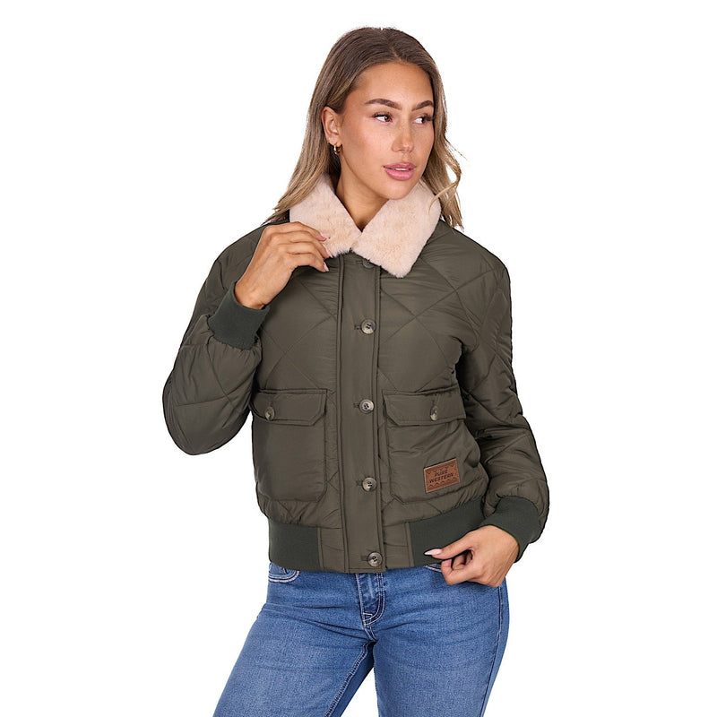 Pure Western Women’s Emelia Jacket - Green